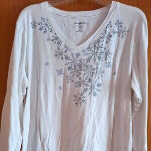 Woman's Winter T-Shirt Long Sleeve